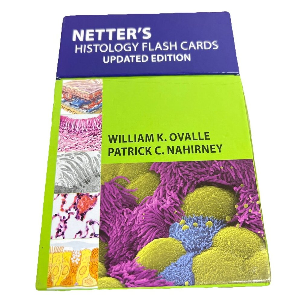 Netter's Histology Flash Cards, Updated Edition Great Condition